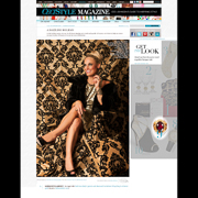 Faith Ann Kiely Corinthium Wing Garnet Ring Ceci Style Magazine Holiday 2013